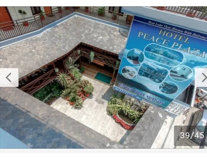 Hotel peace plaza pokhara.