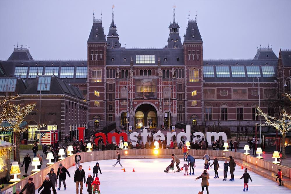 Package - Amsterdam Winter Card