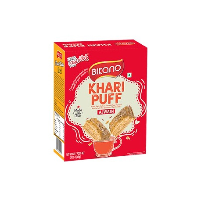 Bikano Ajwain Puff (Khari) 200g