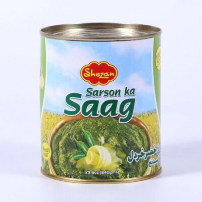 Shezan Sarson Ka Saag 840g Tin