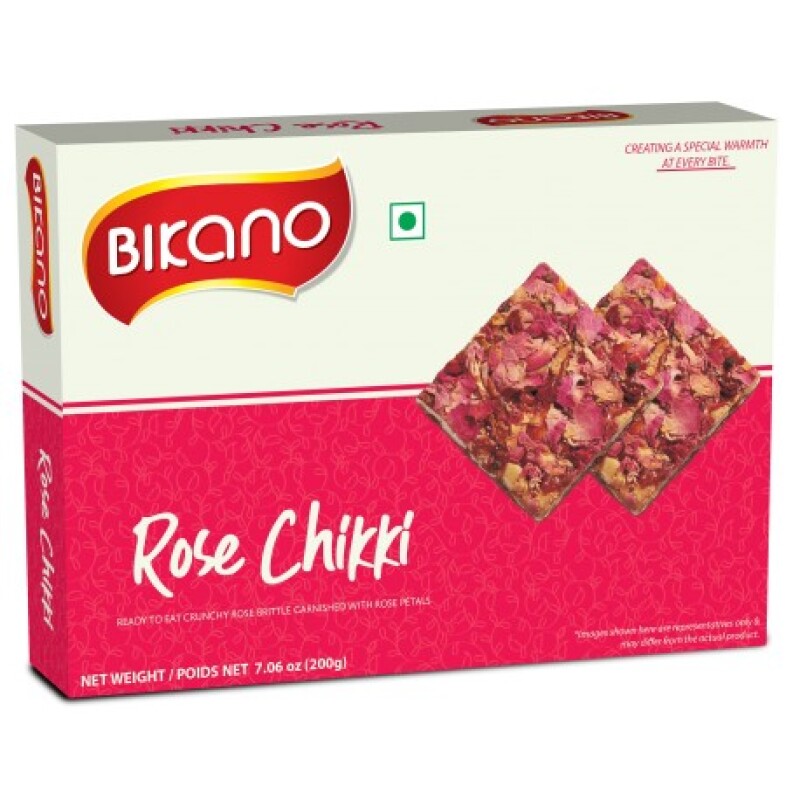 Bikano Rose Chikki 200g