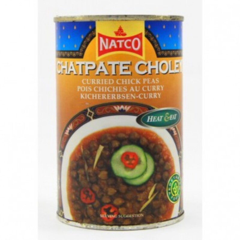 Natco Punjabi Chole Chatpate Tin (Ready To Eat) 450g