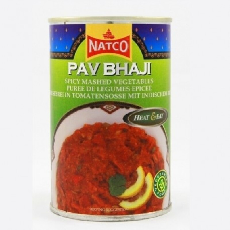 Natco Pav Bhaji Tin (Ready To Eat) 450g