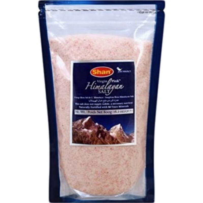 Shan Virgin Pink Himalayan Salt 800g