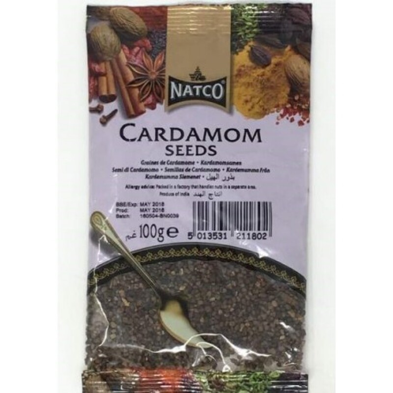 Natco Green Cardamom Seeds (Elaichi Dana) 100g