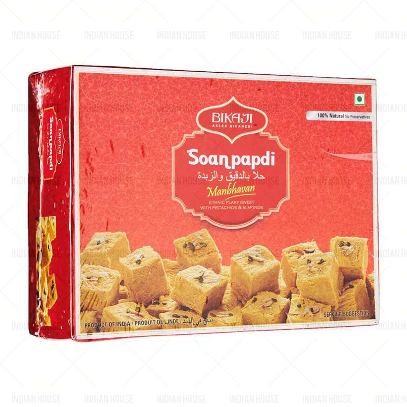 BIKAJI SOAN PAPDI MANBHAWAN 200G/ Slodycze /Halwa Indyjska 200G