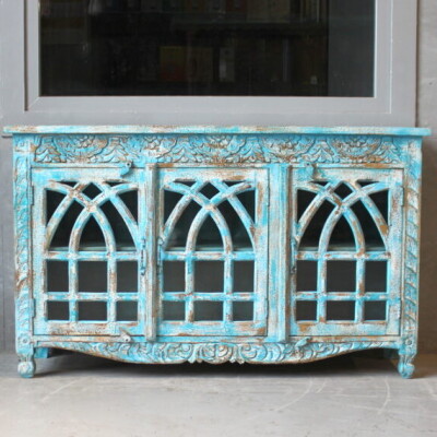 WOODEN CHEST OF CHESTS, DECORATED ORIENT