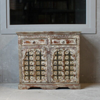 WOODEN CHEST OF CHESTS, DECORATED ORIENT