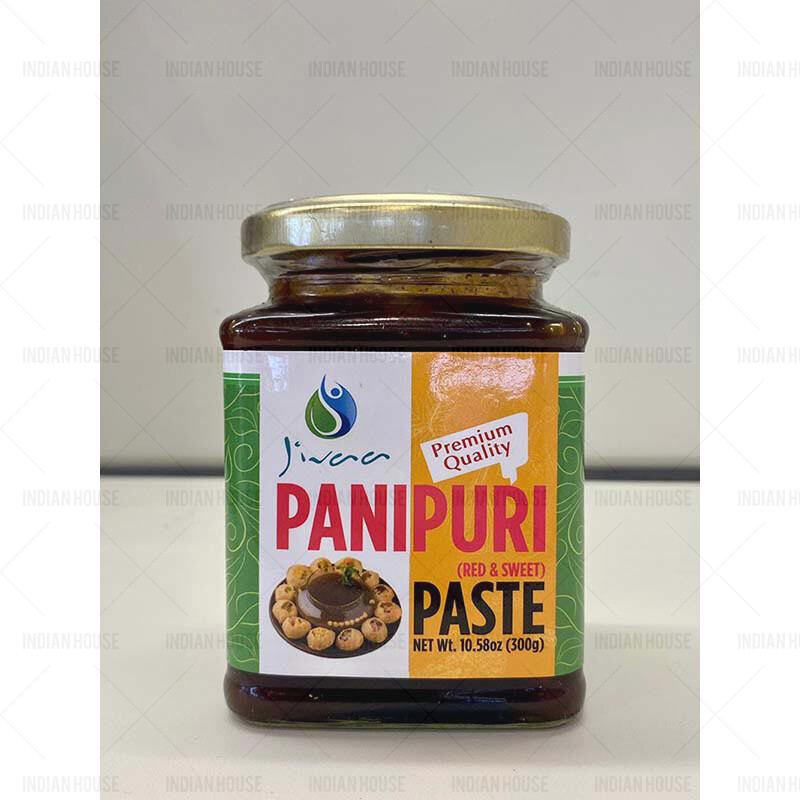 JIVAA PANI PURI PASTE (RED & SWEET) - paste for Mrs. Puri (red, sweet) 300g
