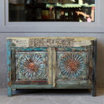 WOODEN CHEST OF CHESTS, DECORATED ORIENT