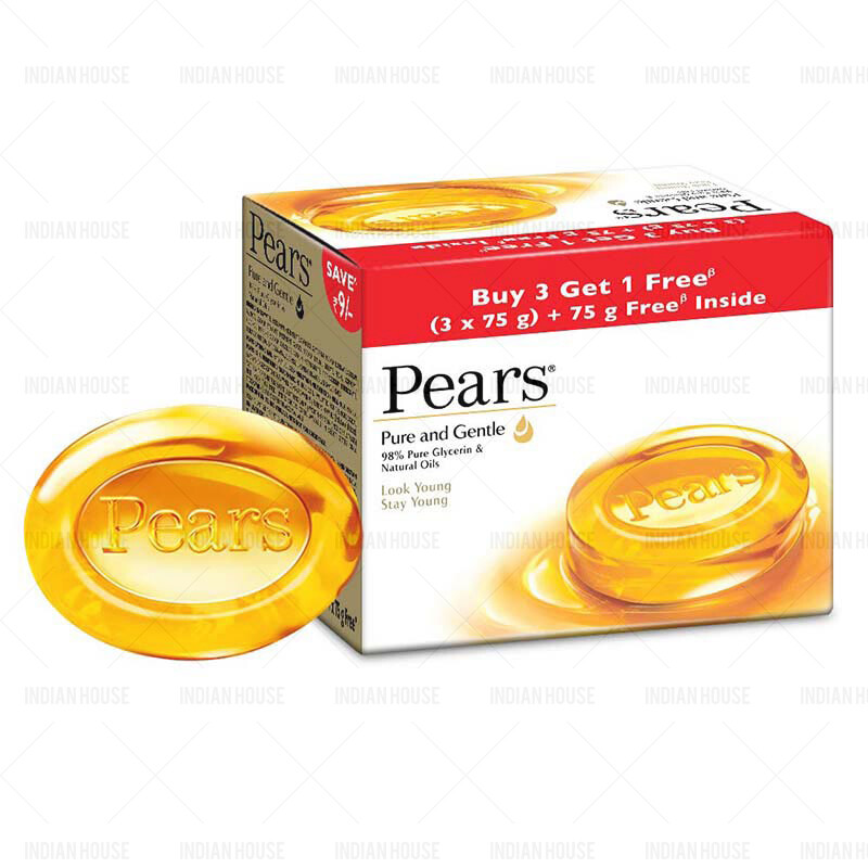 PEARS PURE AND GENTLE -Classic Glycerin Soap (3*75GM)
