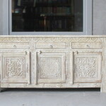 WOODEN CHEST OF CHESTS, DECORATED ORIENT