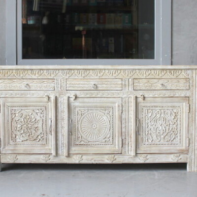 WOODEN CHEST OF CHESTS, DECORATED ORIENT