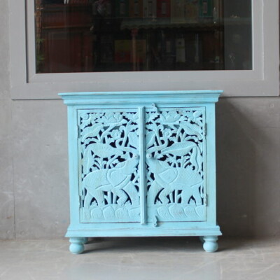 WOODEN CHEST OF CHESTS, DECORATED ORIENT
