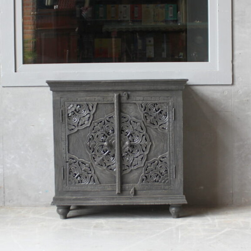 WOODEN CHEST OF CHESTS, DECORATED ORIENT