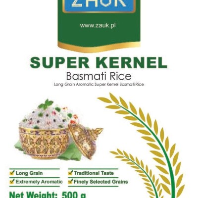 RICE ZAUK SUPER KERNEK BASMATI 500G
