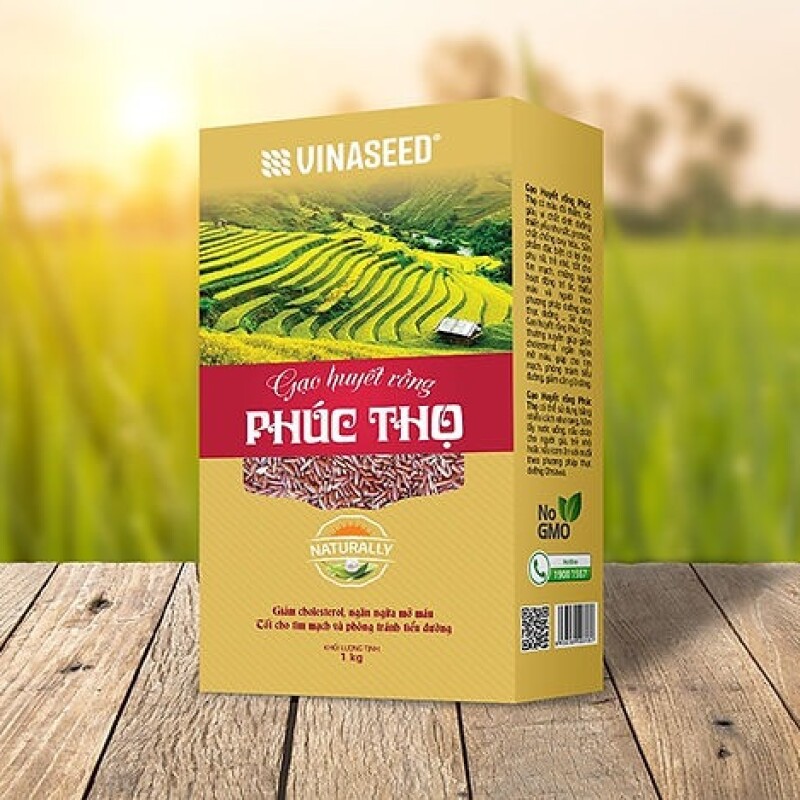 PHUC THO RED RICE 1KG