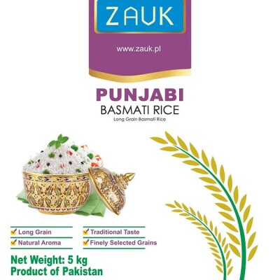 RICE ZAUK PUNJABI BASMATI 5KG