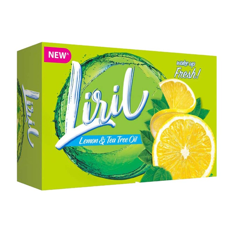 Liril Lemon & Tea Tree Soap - lemon tea soap 125 g
