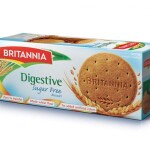 Britannia Digestive Sugar Free - wheat bran cookies without sugar 350 g