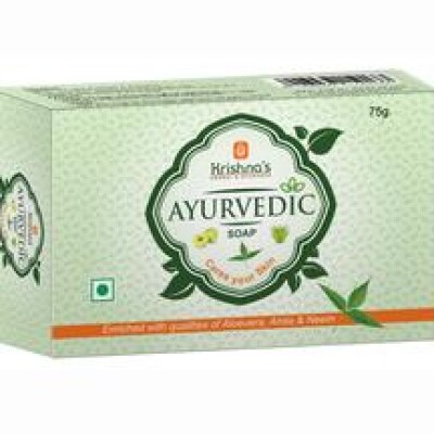 KRISHNA'S AYURVEDIC SOAP - Ayurvedic soap 75 gm