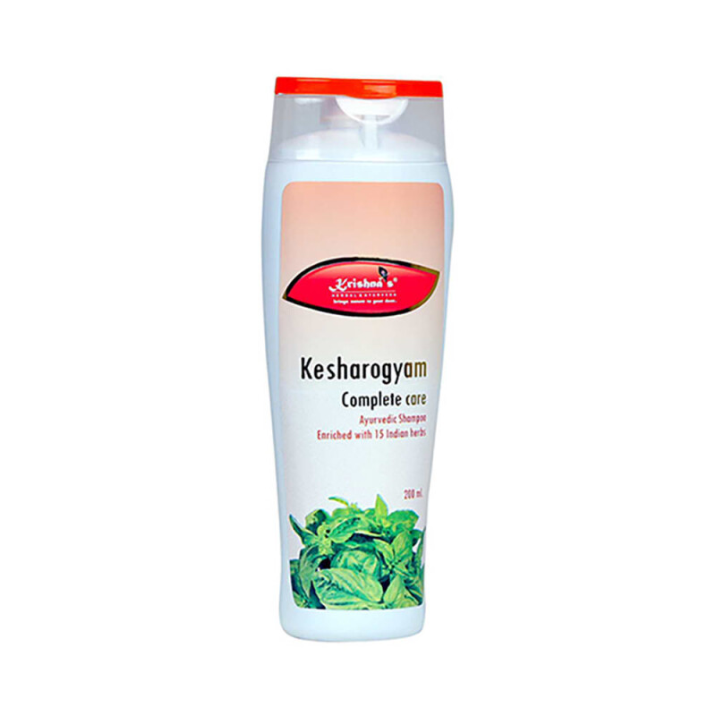 KRISHNA'S COMPLETE CARE SHAMPOO - herbal Ayurvedic strengthening shampoo 200ml