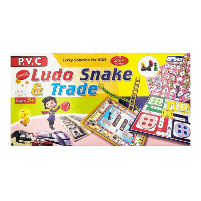 3 in 1 Ludo Game Bundle and Ladders and Business BPInds
