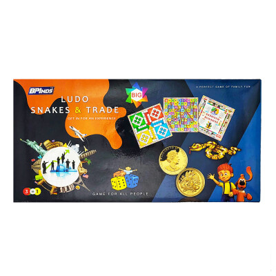 3 in 1 Ludo Game Bundle and Ladders and Business BPInds