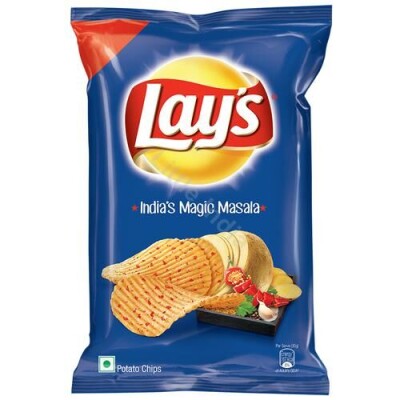 India's Magic Masala Lay's Potato Chips with Indian spices 58g
