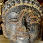BUDDHA SCULPTURE STONE DECORATION