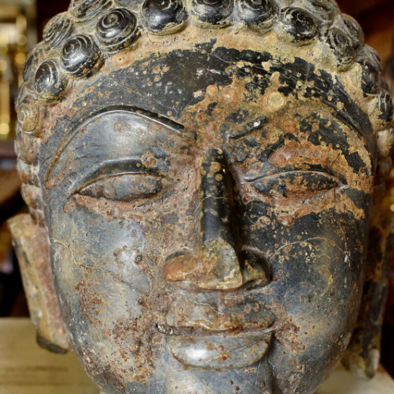 BUDDHA SCULPTURE STONE DECORATION