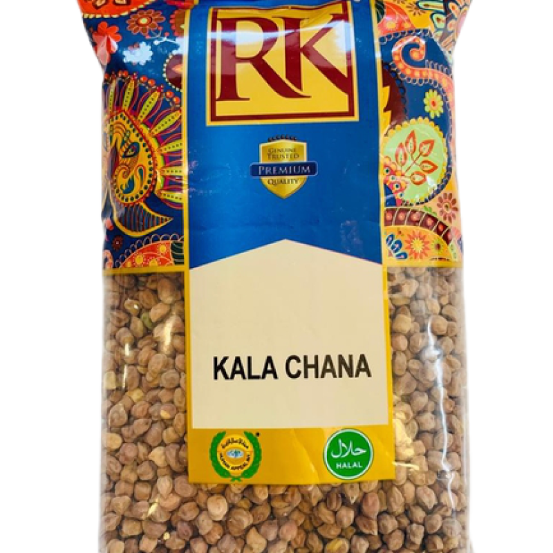 RK KALA CHANA / BLACK CHICKPEAS - black chickpeas 1 kg