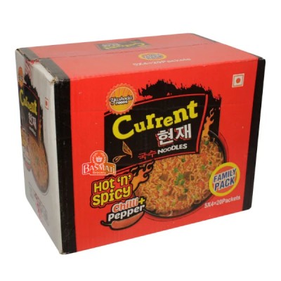 CURRENT HOT & SPICY NOODLES 100G X 20 (20 Cartoon)