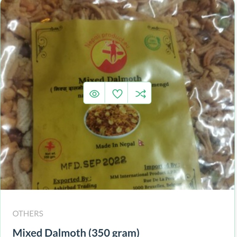 मिक्स दालमोट ३५० ग्राम Mixed Dalmot 350 Gram