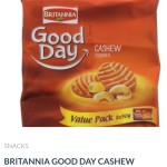 बिर्टानिया गुड डे बिस्कुट  ८×९०ग्राम Britannia Good Day biscuit8× 90  Gram