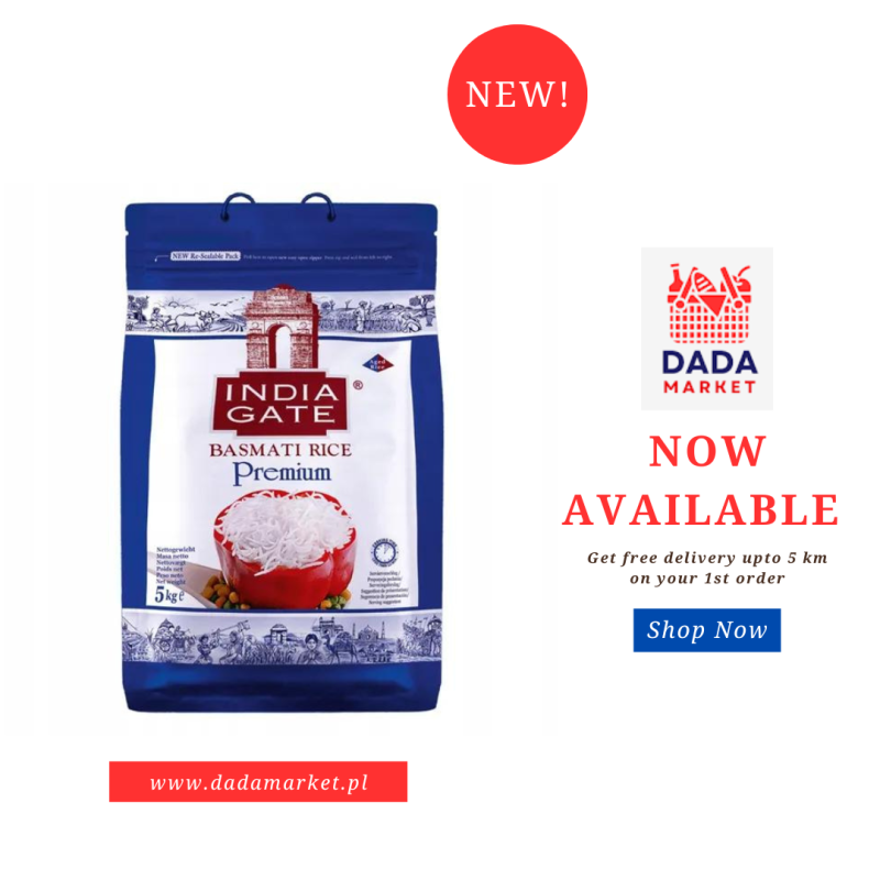 INDIA GATE PREMIUM BASMATI RICE 5 KG