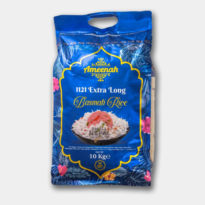 AMEENAH EXTRA LONG BASMATI RICE 🍚 (10 KG.)