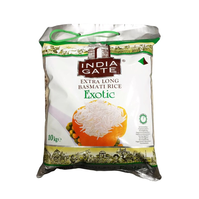 INDIA GATE EXOTIC BASMATI RICE 🍚 10KG