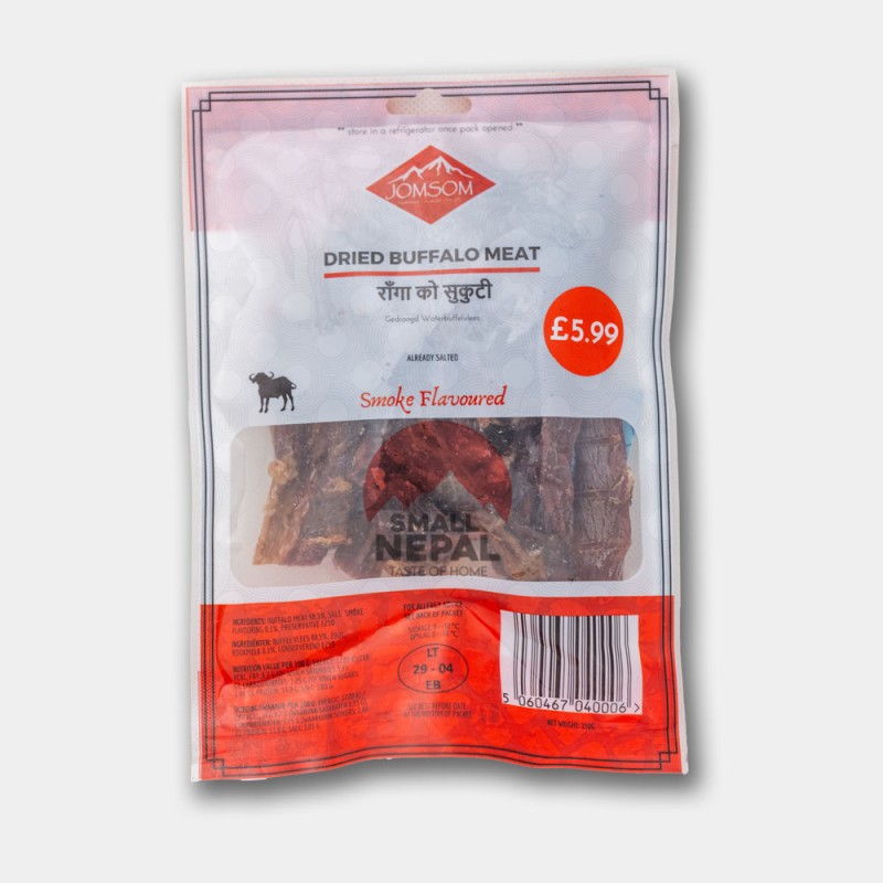 BUFFALO MEAT DRIED (RAAGA KO SUKUTI) 150GRAM.