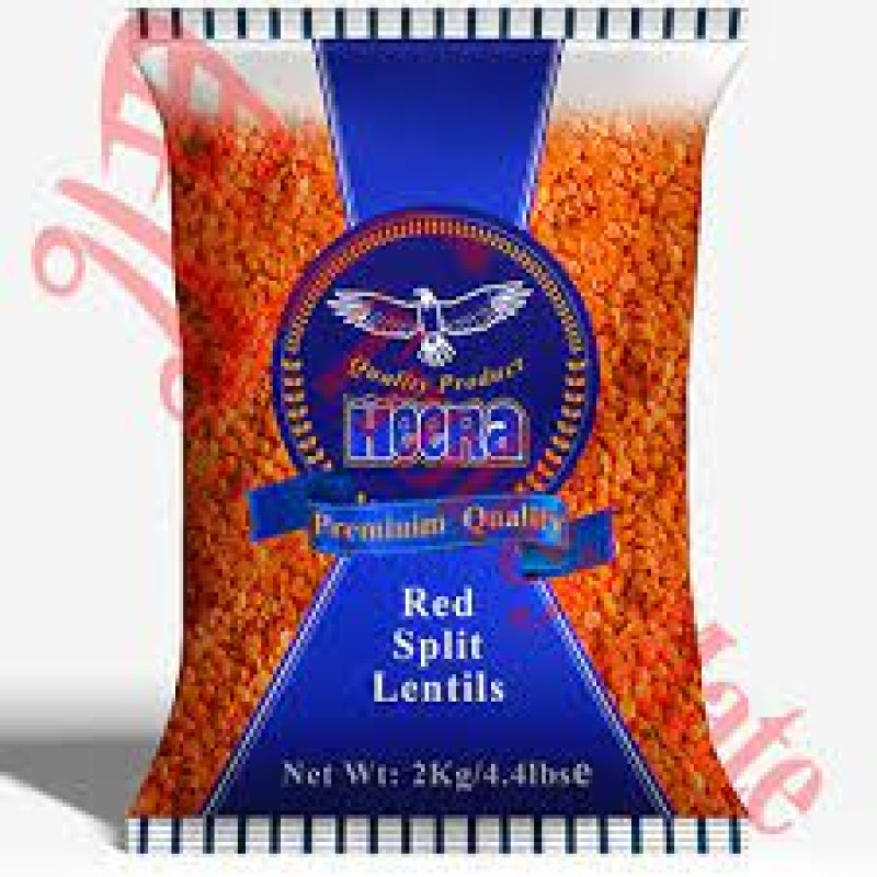 HEERA RED SPLIT LENTILS 1 KG