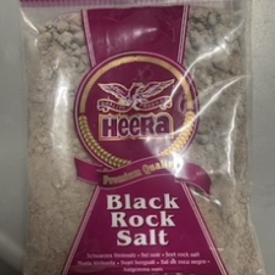 Black rock salt