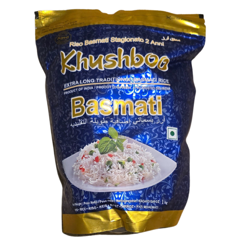 KHUSHBOO BASMATI RICE (1KG.)
