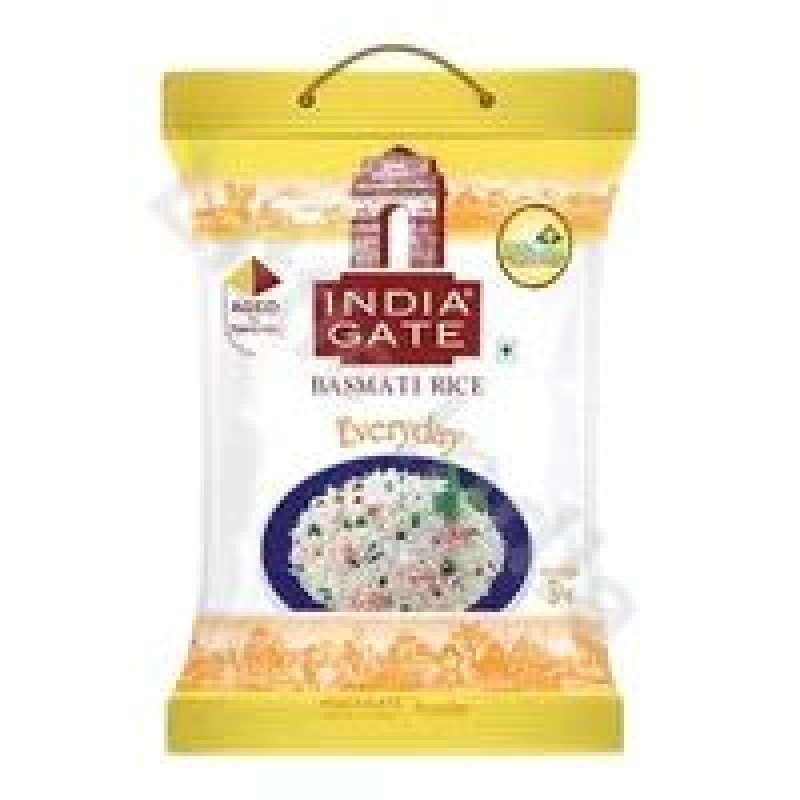 INDIA GATE EVERYDAY BASMATI RICE 🍚 5KG