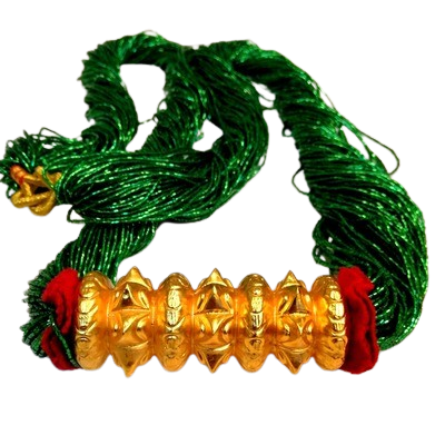 GOLD PLATED POTE TILHARI GREEN