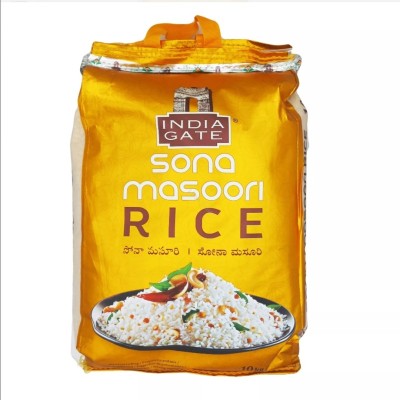 INDIA GATE SONA MASOORI RICE 🍚 (10KG.)