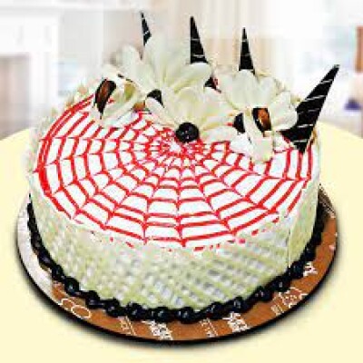 WHITE FOREST CAKE EGGLESS ( 1 POUND)