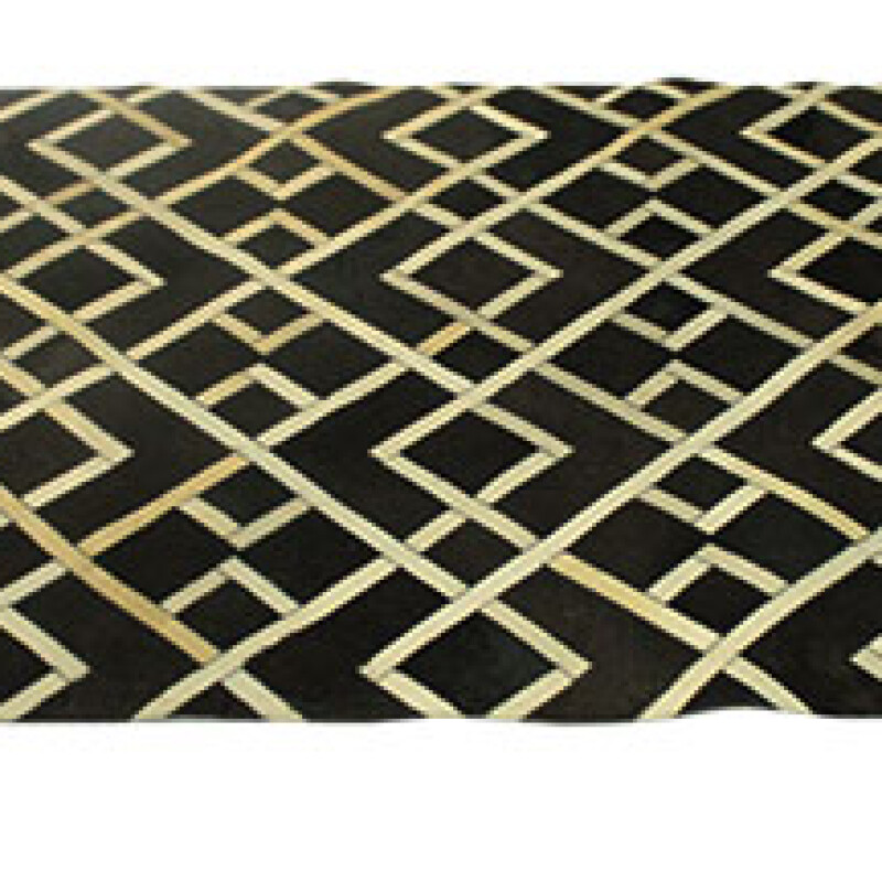 LEATHER CARPET 120×184 cm
