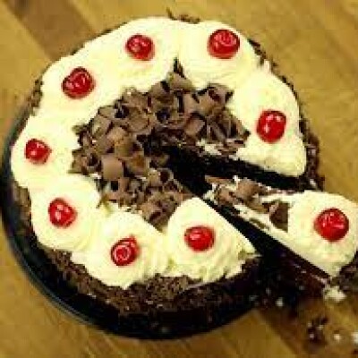 BLACK FOREST CAKE EGGLESS  ( 1 POUND )