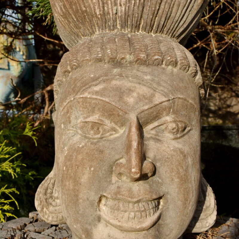 BUDDHA SCULPTURE STONE DECORATION