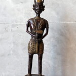 INDIAN MAN BRASS FIGURINE